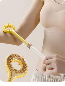 1个双面可伸缩背部挠痒器，带可伸缩手柄 - 缓解瘙痒工具 - 彩色 - 查看 10