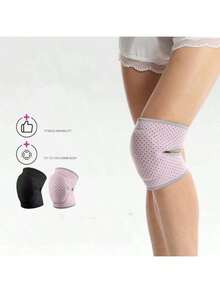Anti-Slip Knee Brace With Thick Sponge Padding And Thick EVA Foam Padding(Single Pack)