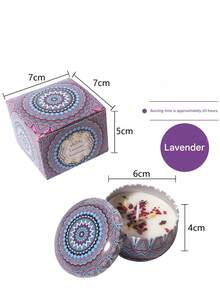 Bougies parfumées, bougies parfumées sans fumée avec boîte colorée, longue durée de combustion et parfum riche - cadeau de Noël pour la famille et les amis, convient pour le mariage, l'anniversaire, les festivals, les souvenirs de mariage, bougies d'aromathérapie pour la maison, cadeau de bougie pour les hommes et les femmes, pour l'anniversaire, le jour de Noël, le yoga, le bain, la Saint-Valentin, la décoration de la maison et de l'hôtel, design à motif rétro