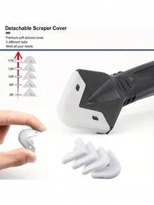 6件套，含5个替换头，塑料填缝工具，不锈钢刀片，多功能填缝清除套装，适用于浴室、厨房、地板、窗户、水槽、框架密封，适用于88个国家，2026新款 - 顏色隨機 - 查看 9