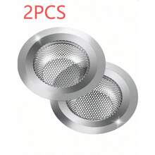 1pc Stainless Steel Kitchen Sink Strainer - 4.5 Inch Wide Rim, Rust-Resistant Food Waste Collector, Easy To Clean, Fits Drain Filter - Multicolor - View 15