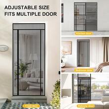 Left Right Side Opening Magnetic Screen Door Mesh - Adjustable Cut Mesh Door Size Fit Multiple Door Size Up To 36inchx82inch Heavy Duty Screen Doors For Keep Bug Out,  Pet Friendly{Inchsize_nameinch:InchFitDoorSizeupto36x82Inch(Adjustable)Inch} - FitDoorSizeupto36x82Inch(Adjustable) - View 6