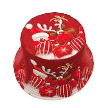 休闲卡通圣诞老人和驯鹿图案渔夫帽，Ho Ho印花，男女皆宜的圣诞派对渔夫帽 - A - 查看 8