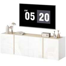 Television Stands & Entertainment Centers - White - View 1