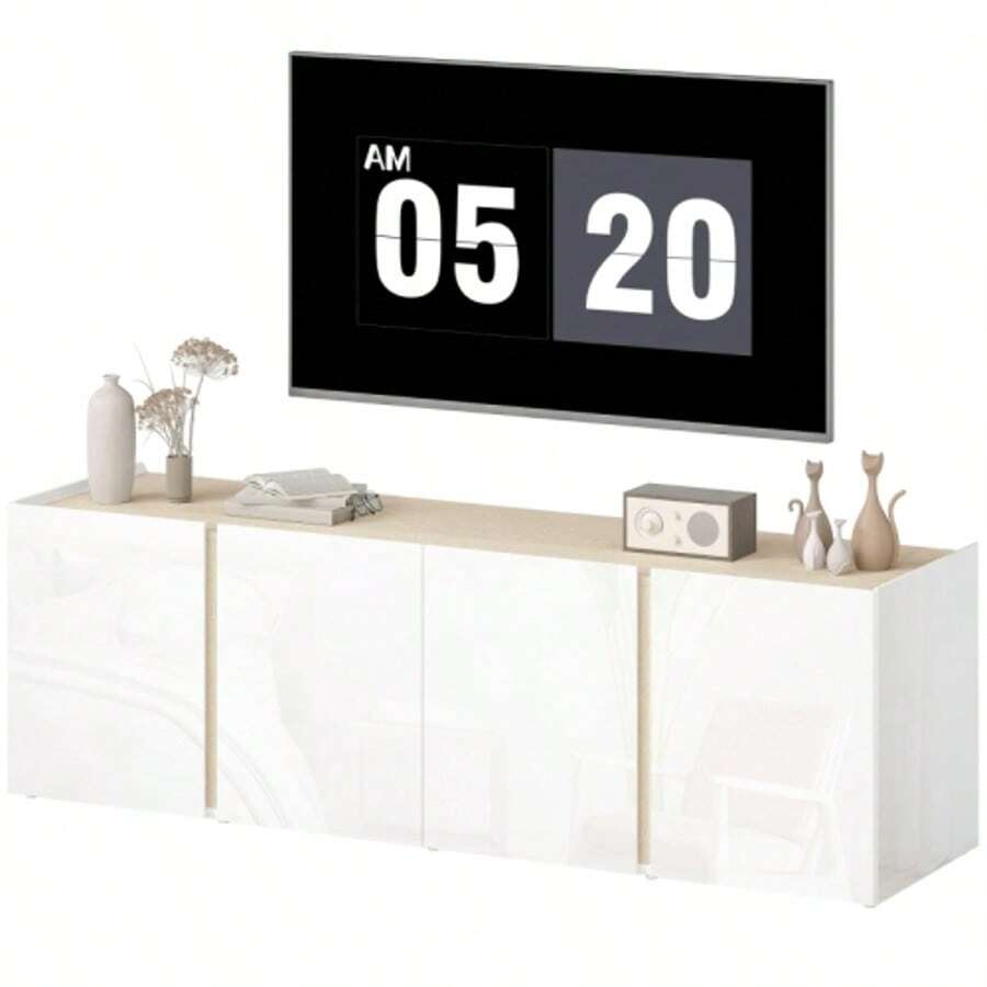 Television Stands & Entertainment Centers - White - View 1