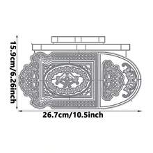 1pc Christmas 3D Folding Greeting Card Silver Gray Metal Die Cutting Mold, Suitable For Scrapbooking Decoration, DIY Scrapbooking Paper Art, Embossing Craft, Handmade Crafts And Card Making, Greeting Card Metal Die Cutting Mold - Silver Gray - View 6