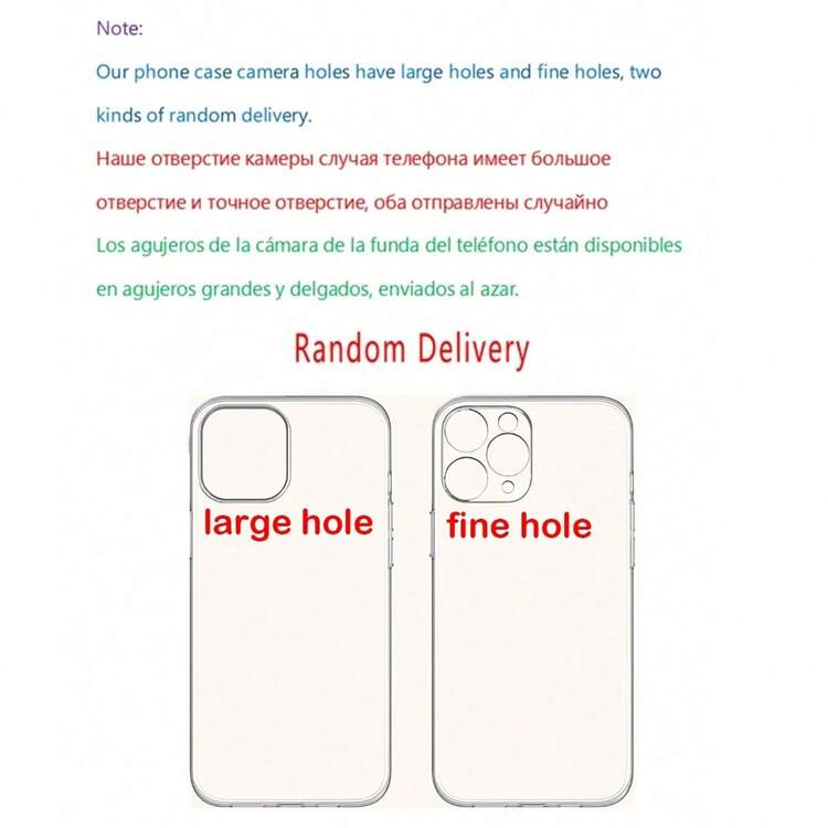 Basic Phone Cases 1pc Solid Color TPU Shockproof Phone Case With Raised Camera Protector, Compatible With IPhone 11/12/13/14/15 Pro Max, Compatible With Samsung Galaxy S22/23/24+, Compatible With OPPO, Compatible With VIVO, Compatible With Redmi, Compatible With Honor, Compatible With Nova 3/4/5/6/7/8/9/10/11 SE Waterproof Anti-Fall Scratch Resistant,International Version, Not The Domestic Version - Red - View 10