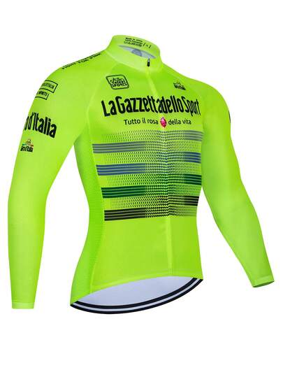 Team Spring /Autumn Cycling Jersey Long Sleeves Men MTB Bicycle Shirt Team Bike Wear Summer Outdoor Quick Dry Clothes Sportswear