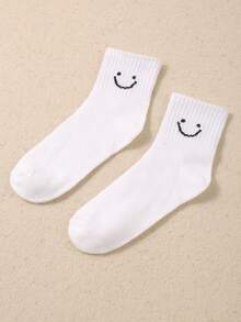 20 Pairs Kids Random Color & Pattern Elastic Mid-Calf Socks, Comfortable Versatile Sports Socks, Suitable For All Seasons, Fits Boys & Girls Ages 1-14. Christmas & Thanksgiving Sock Gift, Assorted Styles. - Multicolor - View 8