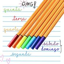 12 To 120 Colors Fine Point Pens 0.4mm - Multicolorido±24 lõi - Xem 5