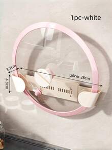 1 pieza Estante ajustable para tapa de olla montado en la pared, organizador de almacenamiento de cocina sin taladro, soporte plegable para tapas, tablas de cortar y utensilios de cocina