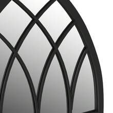 vidaXL Spiegel Schwarz 70x30 Cm Eisen Für Den Innenbereich - Black - View 5