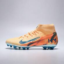 Nike 男士 ZM SUPERFLY 10 ACADEMY KM AG 高帮足球鞋 FQ8335-801 - 橘色 - 查看 1