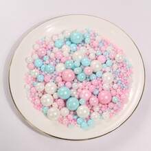 3oz/85g Mixed Pearl Cake Decorations - Suitable For Celebration Events, Weddings, Parties, Christmas Cupcake Decorations, Candy Decorations, Wedding Cake Decorations - Multicolor - View 14