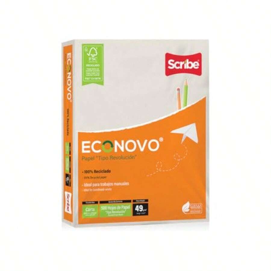 NYScri Econ FSC® Pl To Revolucion Carta Paquete de 500 oas 49g. 100% ...
