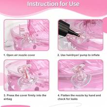 LJ-CL Flotador De Piscina para Niños,Bomba Manual Incluida,Anillo de natación para niños,Juguetes Divertidos para Agua,Flotador Inflable para Niños a Partir de 3 Año - Rosa - Ver 4