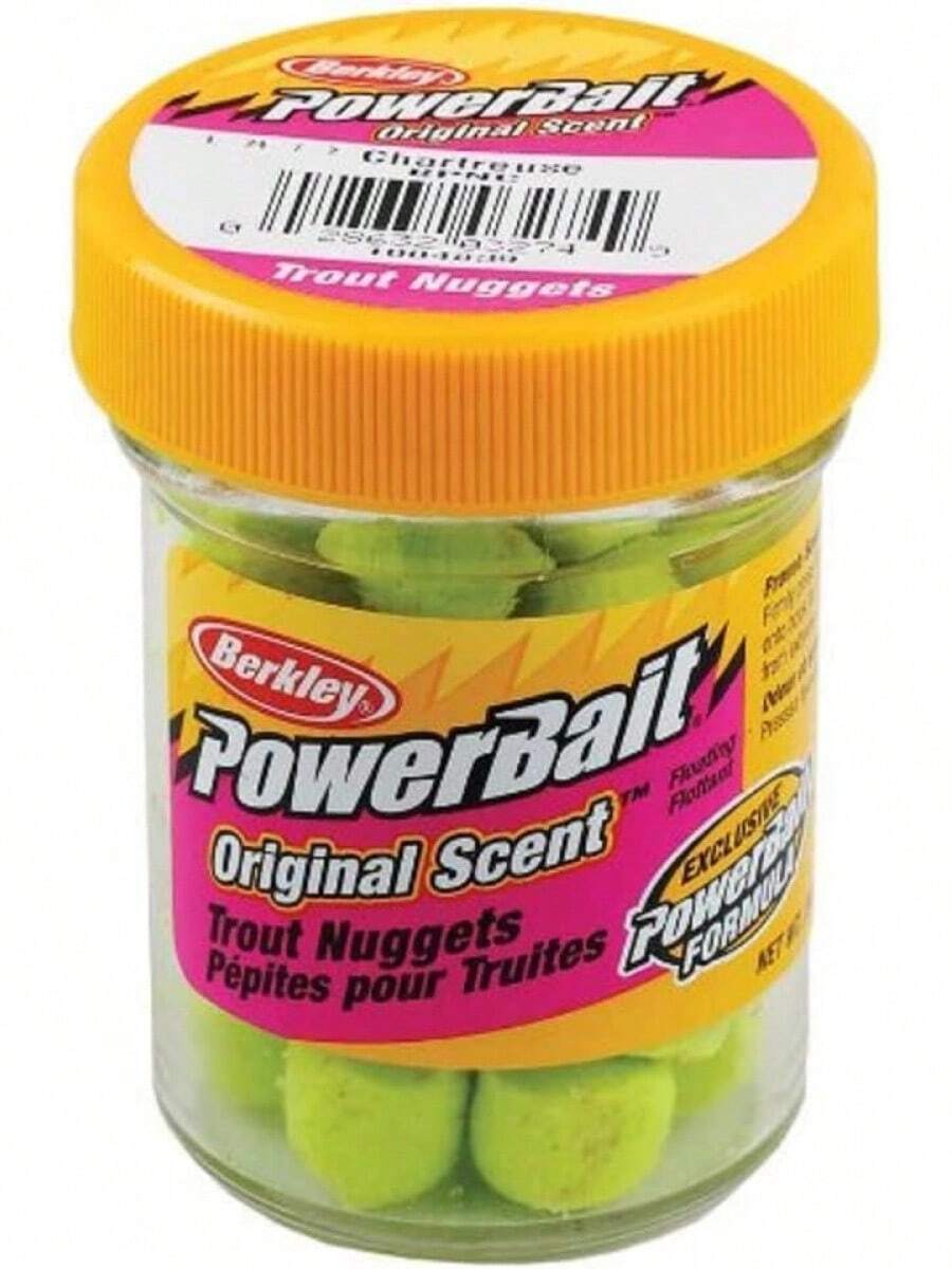 Nuggets de trucha Berkley Powerbait con aroma original - Blanco y azul - Ver 1