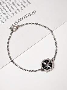 KPOP Compass Bracelet, Korean Fashion Accessory, Birthday Gift For Girlfriend - Multicolor - View 5