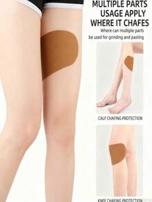 10片装一次性无纺布大腿防摩擦垫,大码适用,防摩擦大腿保护贴,柔软透气,防摩擦条,防汗隐形,男女通用,超薄大腿护垫,适合夏季、户外、旅行、跑步、徒步、健身和日常穿着,轻便舒适的大腿防摩擦贴片。 - 彩色 - 查看 3