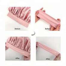 1pc Luxury Satin Silk Sleep Cap With Adjustable Drawstring - Lightweight Hair Care Sleep Bonnet, All-Night Comfort, Perfect For Long Curly Or Braided Hair - Premium Bathroom Accessory, Fashionable & Comfortable, Unisex Hair Care Product For Nighttime - Multicolor - View 10