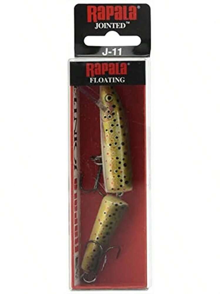 Rapala Señuelos de Pesca articulados 09 - Trucha marrón - Añade 3