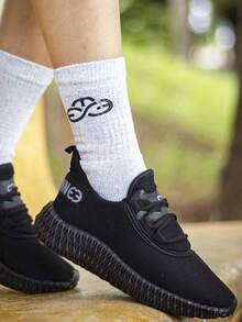 Evoltenn Kids Running Shoes - Black - View 9