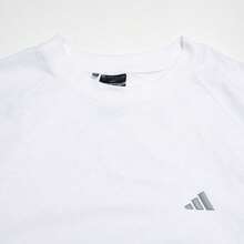 Adidas 男士休闲经典套头衫卫衣 JE1419 - 白色 - 查看 3