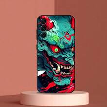 Funda protectora mate anti-caída para teléfono  25 Ultra/S23 Plus/S21+/S20/S24 FE/S22 Note 20 estilo samurai  ronin - Mezcla de colores - Ver 6