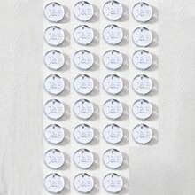 10/30pcs Customized Acrylic Brand Labels, Laser Engraved Clothing Tags - Multicolor - View 15