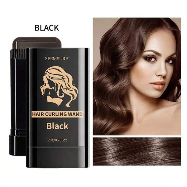 Barra de tinte para el cabello SEEMSURE, color de cabello natural, cubre las canas, tinte de cabello nutritivo conveniente y de larga duración, adecuado para cubrir las canas, cobertura rápida, adecuado para todo tipo de cabello, tamaño de viaje, adecuado para uso diario/de viaje