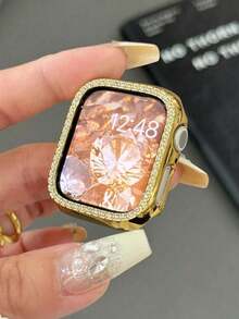 Apple Watch 10th Gen Transparent PC Protective Case, Shock-Proof, Hollow-Out Design For Apple Watch Series 8/Ultra/Series 7/Series 11, 42mm/46mm