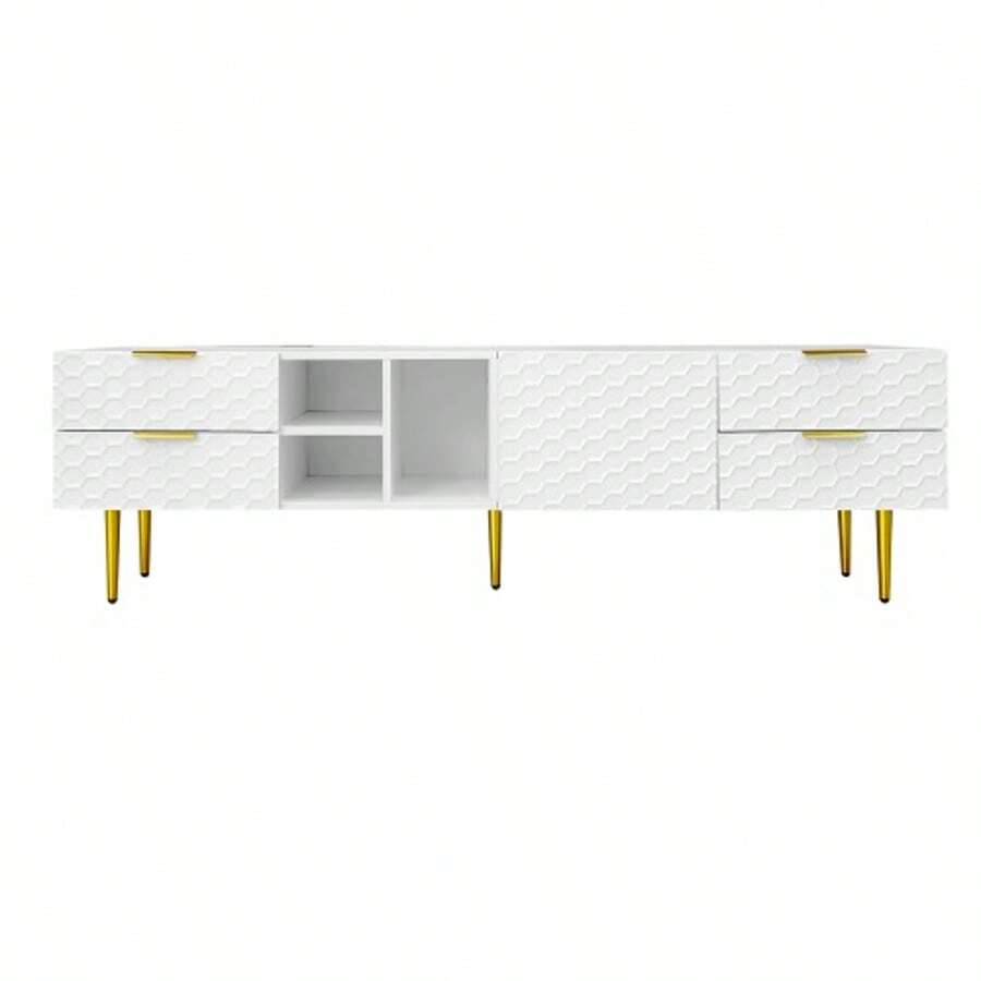 Television Stands & Entertainment Centers - White - View 1