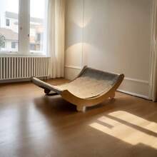 2-In-1 Cat Scratcher & Bed | Durable Scratching Post (Catnip-Free), Furniture Protector Mat | Multi-Level Cat Activity Center For Kittens & Adult Cats, Holiday Pet Gift - Multicolor - View 12