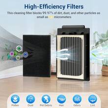 Kit De 25 Piezas Compatible Con Ecovacs Deebot T50 Max Pro Omni. Incluye: 2 Cepillos Principales De Goma, 6 Mopas, 6 Cepillos Laterales, 4 Filtros HEPA 6 Bolsas Para Aspiradora. - KHÔNG - Xem 4