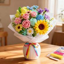 300/600/620 PCS Pipe Cleaners For Flowers, Pastel Chenille Stems With 20 Pcs Flower Stems, Macaroon Chenille Stems For Crafts, Pipe Cleaners Craft Set, Pipe Cleaners Bulk For Tulip, Rose, Lily, Sunflower, Pipe Cleaners, Multi-Colored, Flower Making Kit, Arts And Craft Supplies, Ideas For Art Project Activity, Craft Supplies Bulk For DIY Art And Craft Projects Creative Gift Wrapping Party Decorations(Macaron Series) - 彩色 - 查看 7