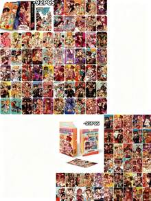 55张厕装花子君动漫全息卡片，动漫人物闪亮LOMO明信片[8.6*5.7cm]，派对礼物，生日礼物，圣诞礼物（包装样式随机） - 彩色 - 查看 13