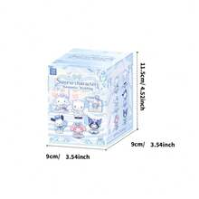 Miniso Bộ trang phục chủ đề đám cưới nhiều nhân vật Sanrio Wedding Box + Tay nghề thủ công tinh xảo Bộ sưu tập dành cho người đam mê chơi mô hình tinh tế / Trang trí nhà cửa / Quà tặng đám cưới Đáp ứng nhu cầu sưu tầm và trang trí lãng mạn (Giao hàng ngẫu nhiên 1 chiếc) - Nhiều màu - Xem 8