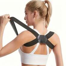 1 pieza Cinturón ajustable de soporte de espalda invisible, unisex, cómodo para ejercicio, actividades domésticas y caminar, proporciona soporte lumbar - Multicolor - Ver 9