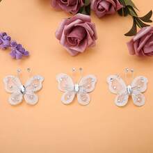 Butterfly Stickers - White - View 8