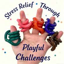 无限旋转坐立不安玩具，变色减压焦虑疗法玩具，无限旋转行星设计，畅销产品 - 彩色 - 查看 3