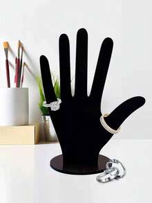 1 Jewelry Box, Ring, Jewelry, Bracelet, Acrylic Splicing Jewelry Display Stand - Multicolor - View 1