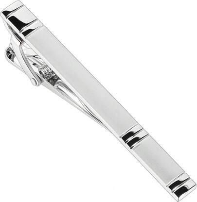 Clips de corbata HAWSON en oro claro y plata para hombres con rhinestones, barras de corbata de oro y plata, alfileres, cierres, tachuelas, accesorios de traje, regalos de boda para padre, novio, padrino y padrinos de boda