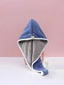 1 Piece Double Layer Thickened Hair Drying Cap For Women Super Absorbent Quick Drying No Blow Needed Soft Comfortable Skin Friendly Elastic Band Design Popular Style Hair Towel Wrap Headscarf For Daily Bath Shower Post Hair Washing Spring Summer Autumn Winter Beauty Essentials For Makeup Lovers Skincare Enthusiasts Birthday Gift Daily Use Hair Care Accessory,Travel Essentials,Travel Essential,Hairstyle,Hairdressing,Hair,Travel,Hair Products,Hair Tools,Hair Stuff,Barber,Barber Accessories,Barbershop,Hairdressing Equipment