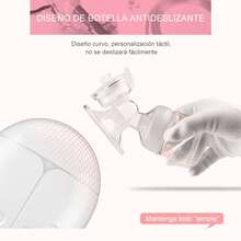 2 Pieces Double Electric Breast Pumps – Strong Suction + Massage & Lactation-Promoting Function, Efficient Milk Storage + Anti-Milk Leakage, Suitable For Breastfeeding Moms For Home Pumping / Night Milk Storage / Postpartum Lactation-Promoting Care - trắng - Xem 4