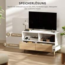 Television Stands & Entertainment Centers - White - View 4