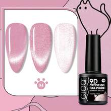 7 ml /0.24 oz christmas gel polish set - /LED light curable, desmontable gel polish, sin formaldehído y color intenso de vino rojo de larga duración, adecuado para el salón y la manicura casera, DIY gel polish con gel brush, contiene cambio de temperatura, ojo de gato, efecto de color sólido. Esmalte de uñas en gel de color sólido para manos y pies, / aplicación de esmalte de uñas en gel requiere luz LED, esmalte de uñas permanente, gel de esmalte de uñas, cuidado de uñas, esmalte de uñas en gel multicolor, esmalte de uñas a base de agua - Rosa - Ver 8