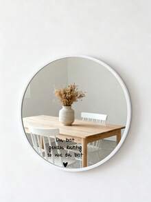 Bộ 1/2 miếng dán gương chống thấm nước truyền cảm hứng "You Are Right" - Miếng dán tường năng lượng tích cực/khẳng định tích cực với họa tiết trái tim | Thích hợp cho phòng tắm, gương trang điểm, cửa ra vào, cửa sổ & trang trí nhà cửa, phụ kiện trang trí nhà cửa truyền cảm hứng - Nhiều màu - Xem 11