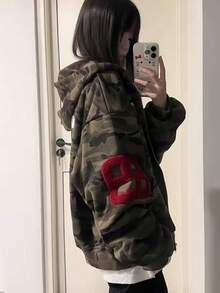 Women Sweatshirts - màu xanh đậm - Xem 3