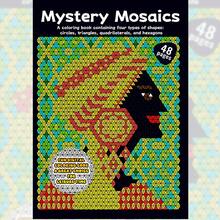 GDTME 24 Pages Mysterious Mosaic Pixel Art Coloring Book For Adults: Double-Sided Printing, Pixel Art Coloring Book To Help You Relax And Improve Focus - Includes Square, Circle And Triangle Patterns, Size: 8.26x11.69 Inches - Mosaic Grid Painting 03 - View 21