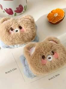 1对可爱卡通脸防水腕带，带吸水防水套，女士腕巾，腕巾套，腕带手镯，可阻挡水并防止溅水 - 彩色 - 查看 5